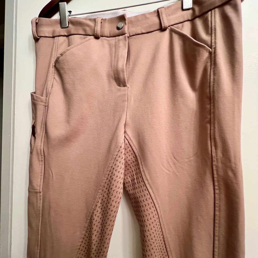 Classic tan Woman’s full seat riding breeches size 34. - Picture 3 of 9